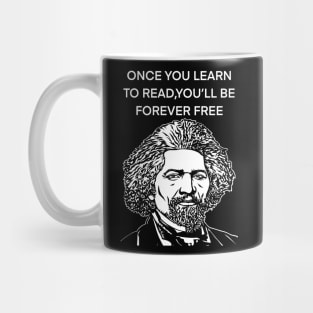 FREDERICK DOUGLASS quote .5 - ink portrait Mug